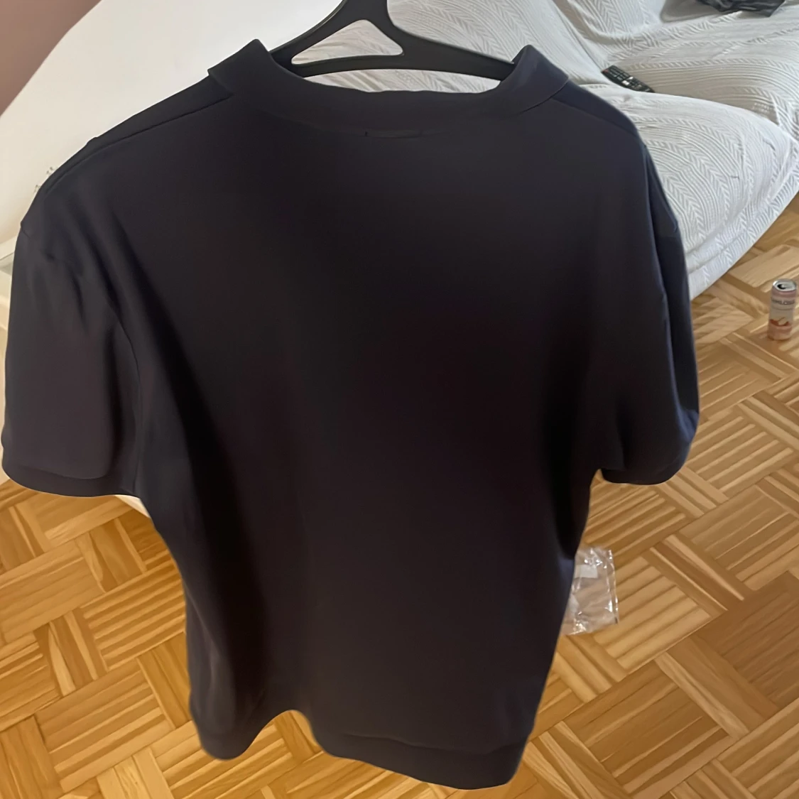 Mörkblå pikétröja från Hugo Boss - 2