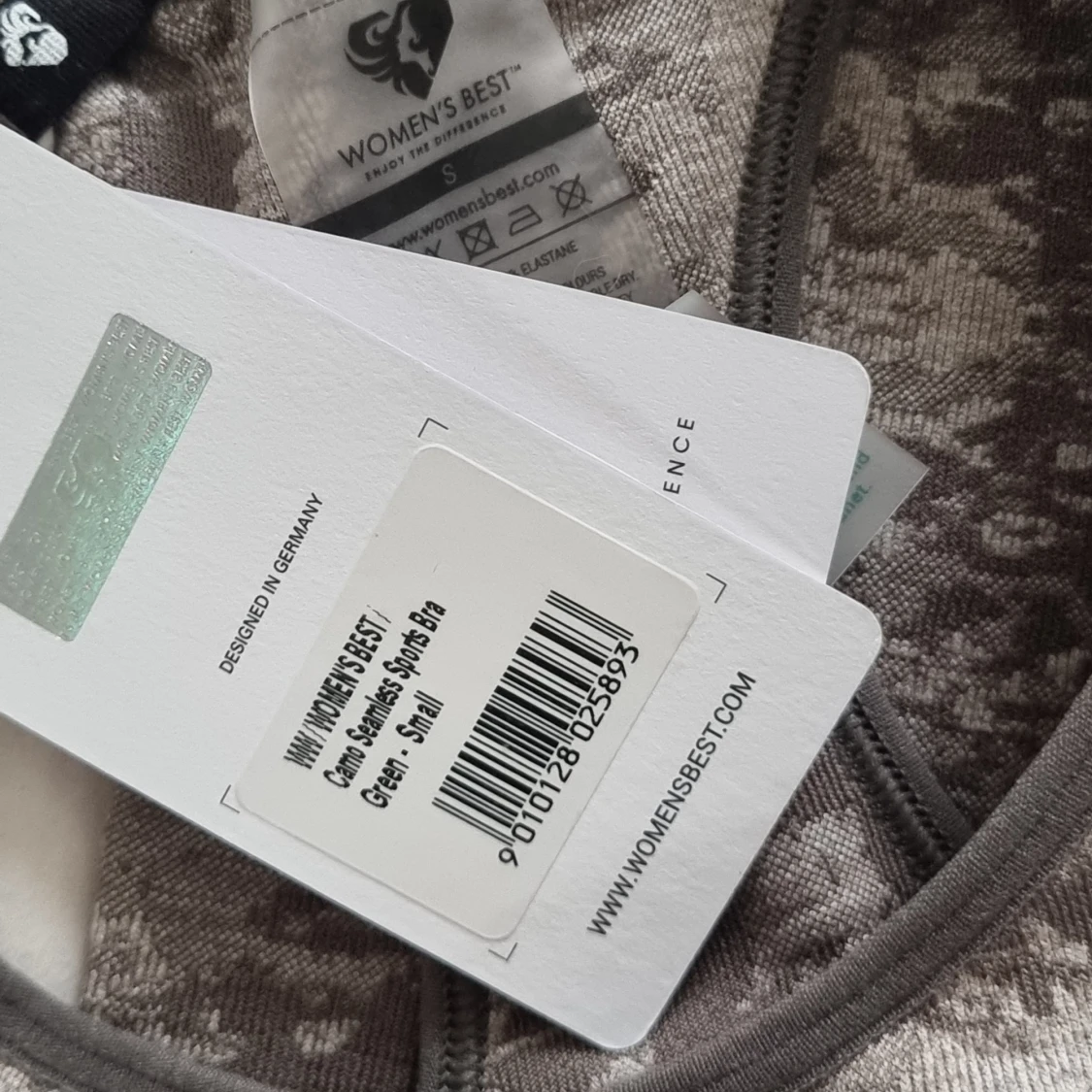 Camo seamless sport-bh från Women's Best - 1