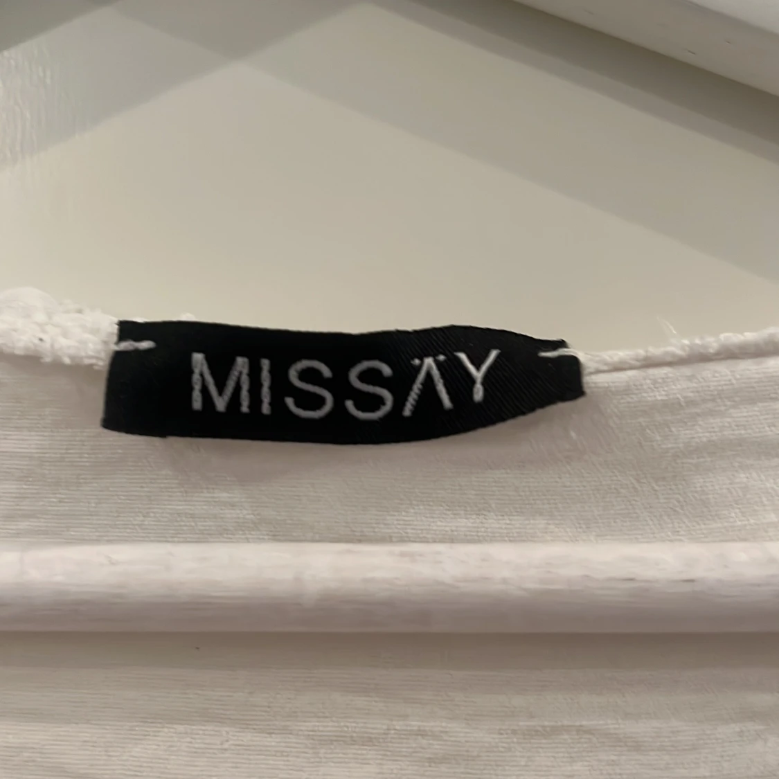 Vit volangblus från Missay XS - 1