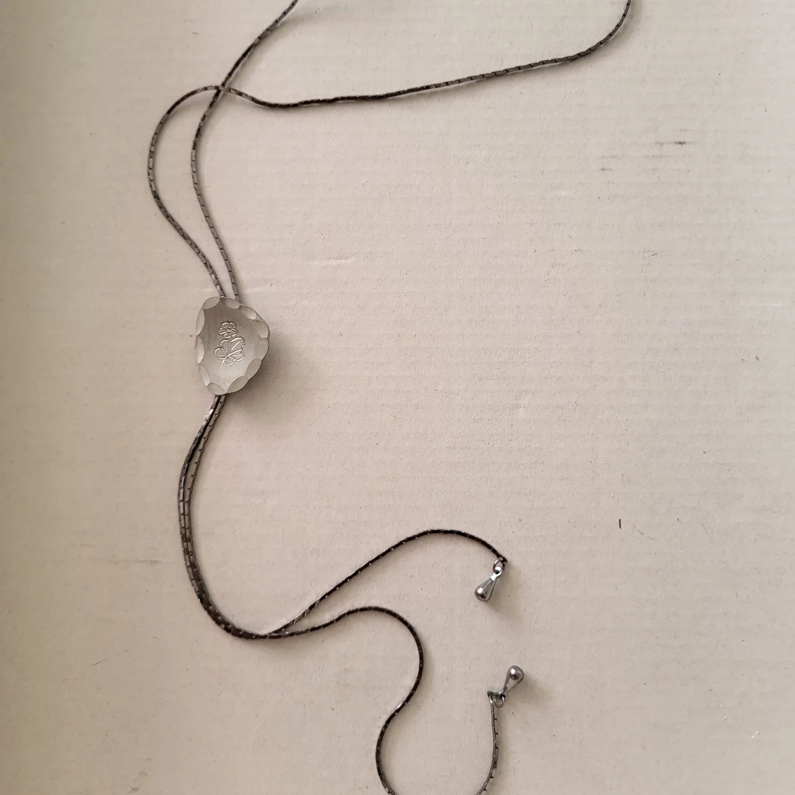 Vintage Sami Lappland Tenn Pewter necklace 