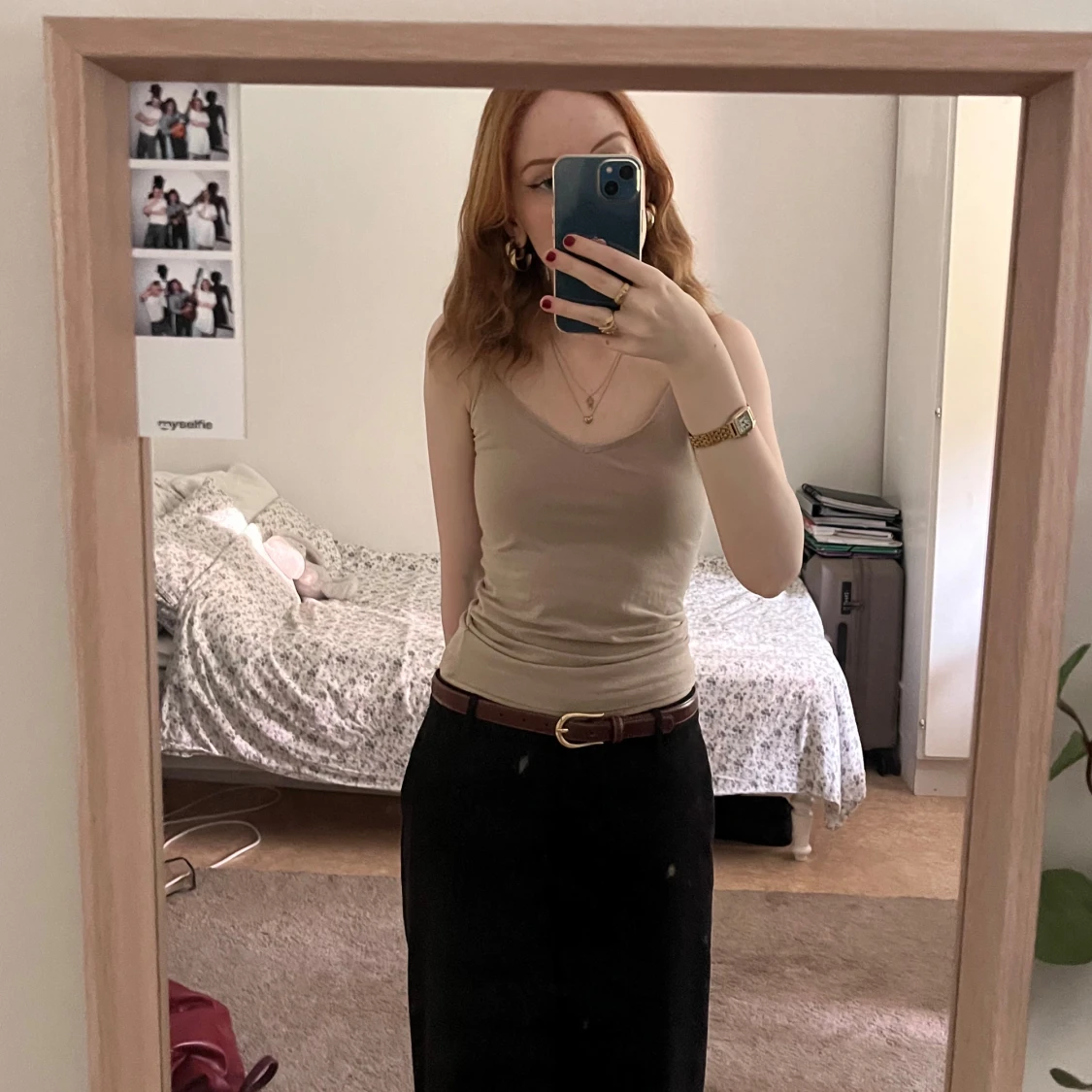 Beige linne från H&M - 1