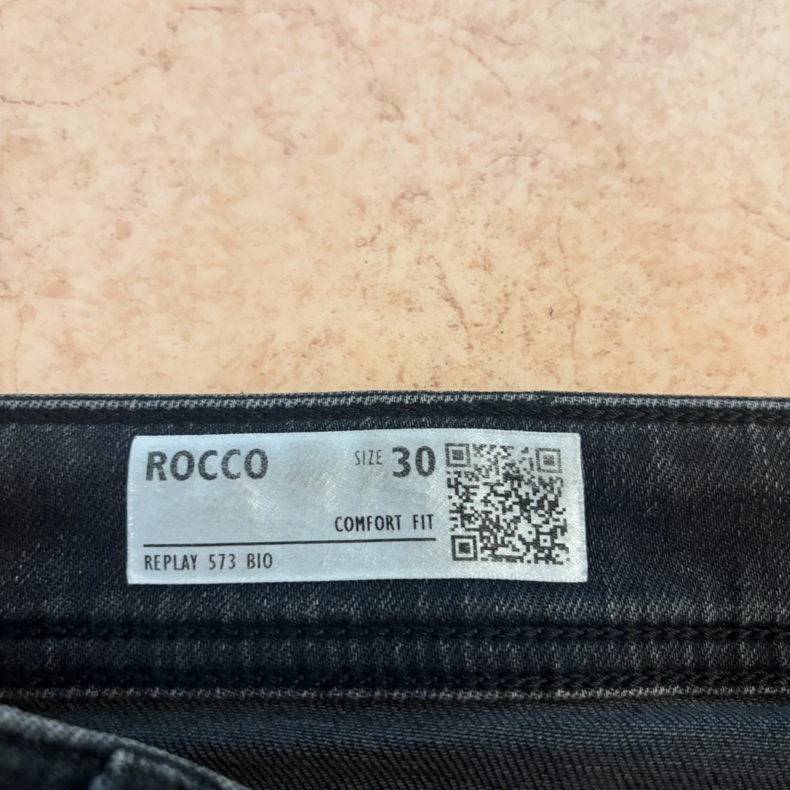 Replay Rocco svarta jeans, stl 30 - 3
