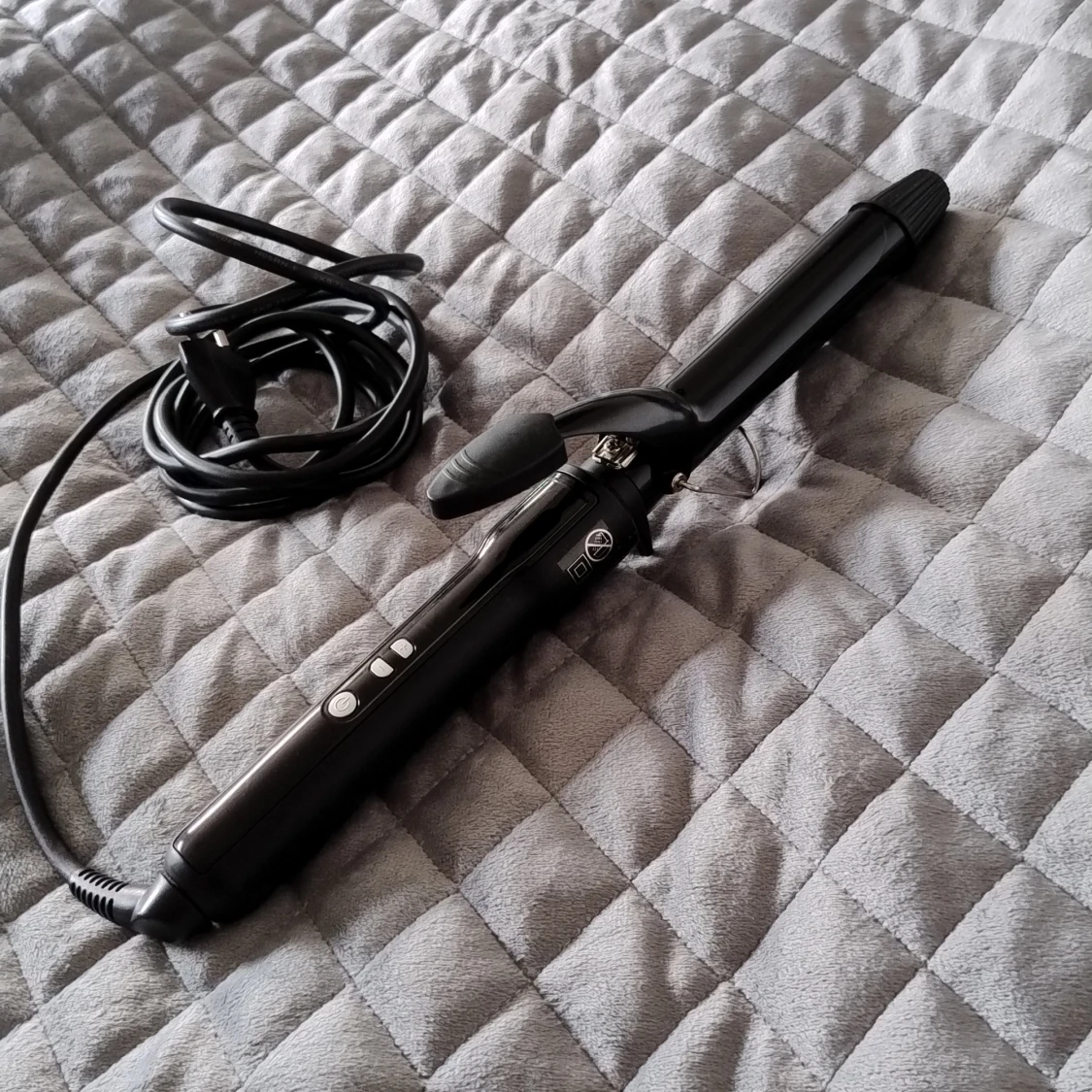 Svart locktång med digitala knappar - 4