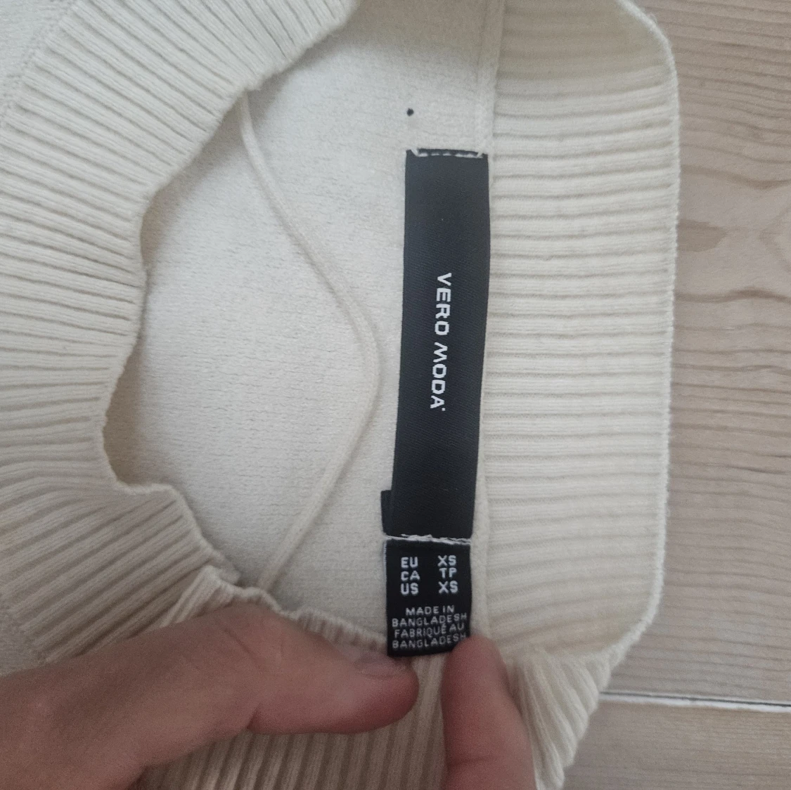 Randig stickad tröja från Vero Moda - 1