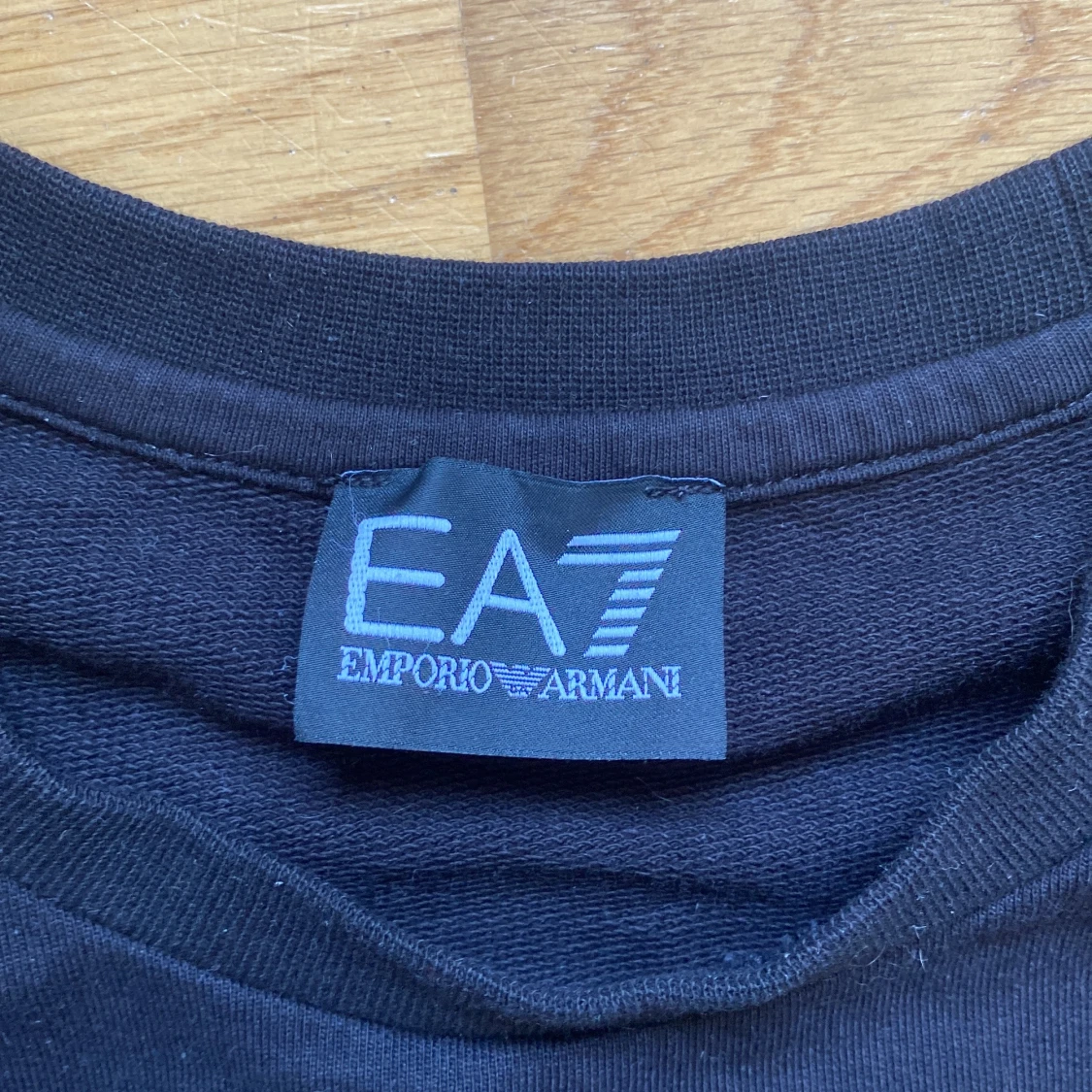 Svart långärmad tröja EA7 Armani - 2