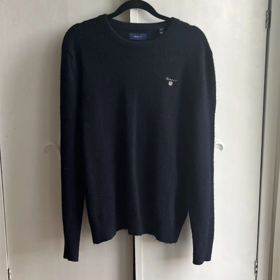 Svart stickad tröja från GANT