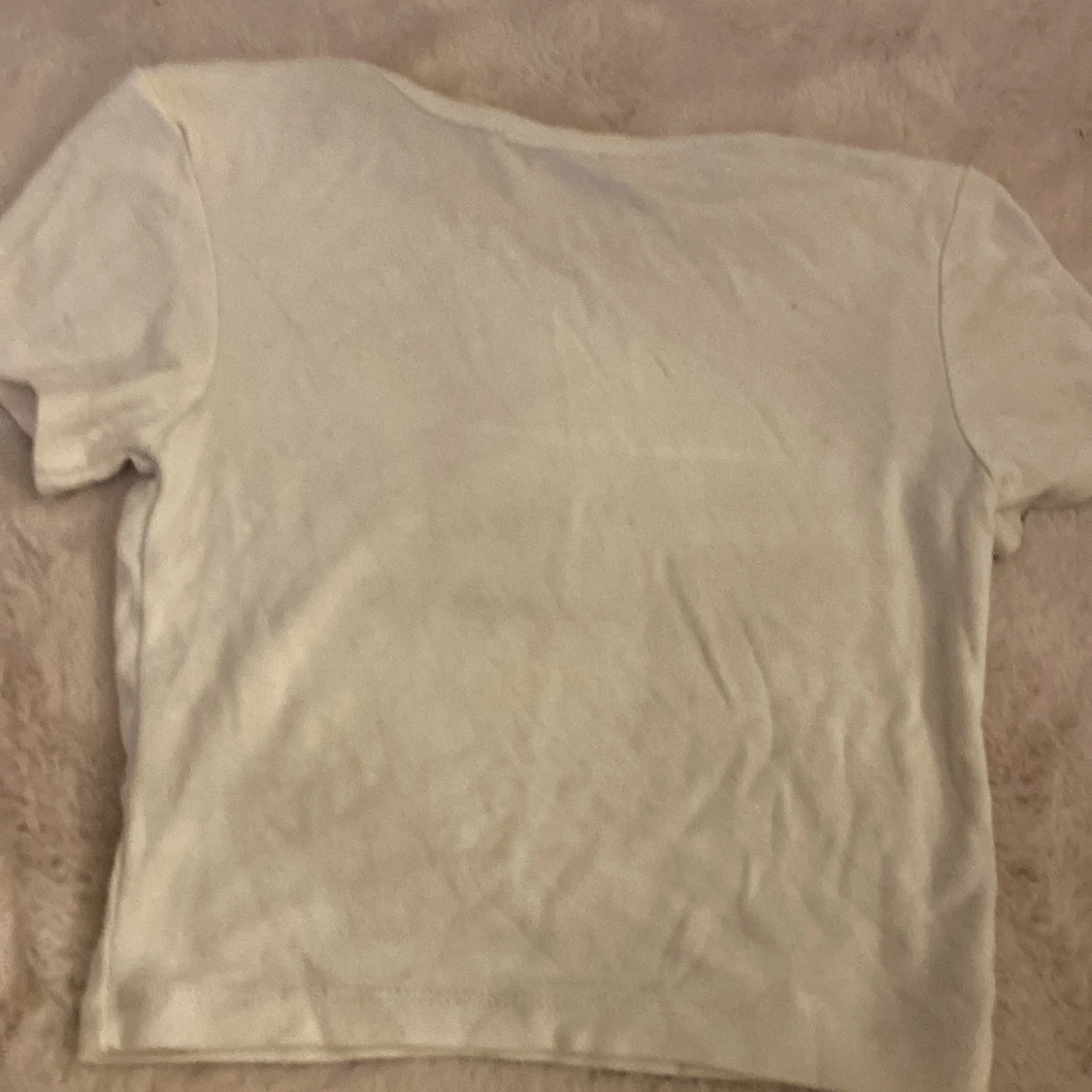 Vit basic t-shirt från Zara - 2