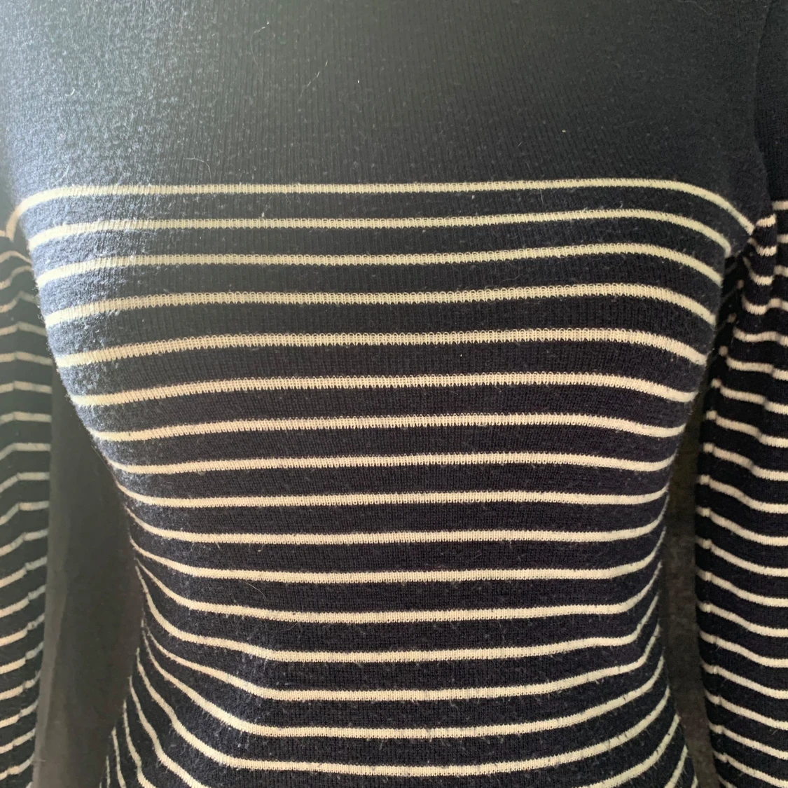 Randig stickad tröja från BikBok  - 4