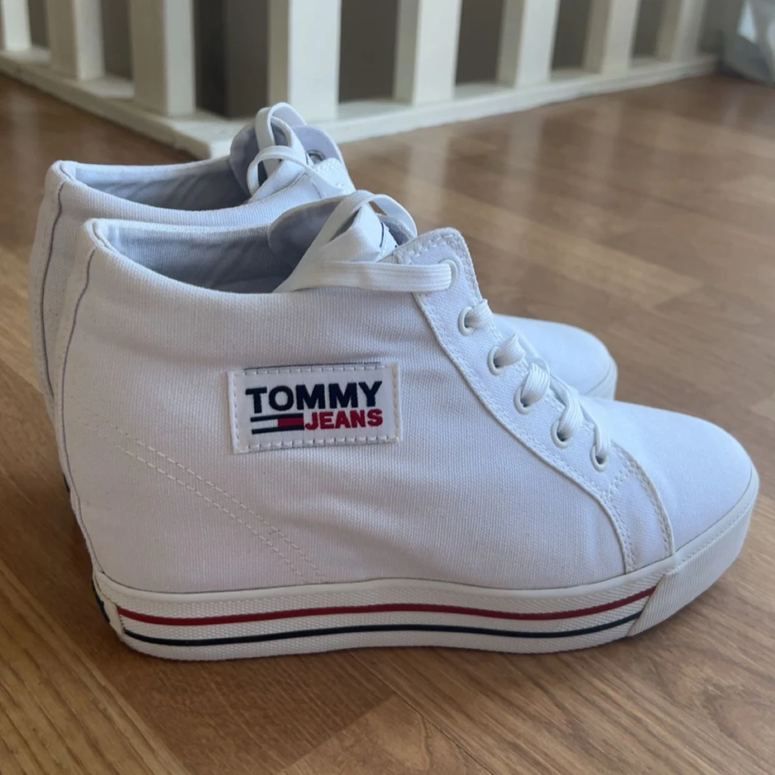Tommy Jeans Hidden Wedge High-Top Sneakers