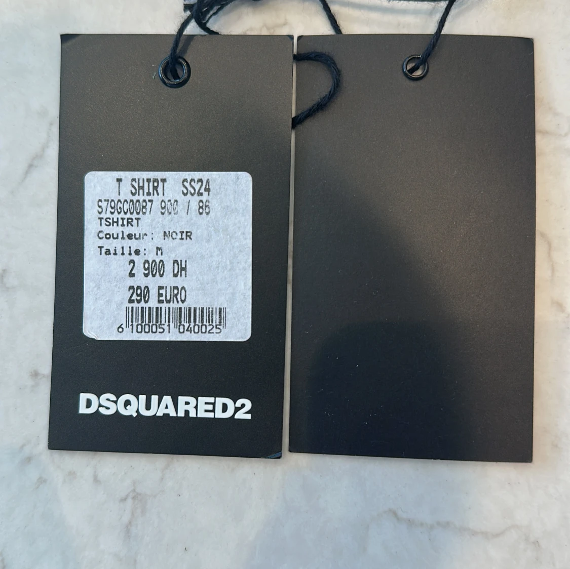 Svart Dsquared2 ICON t-shirt M - 2