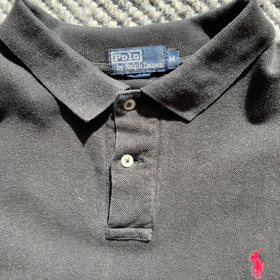 Svart Ralph Lauren pike med röd logga - 1