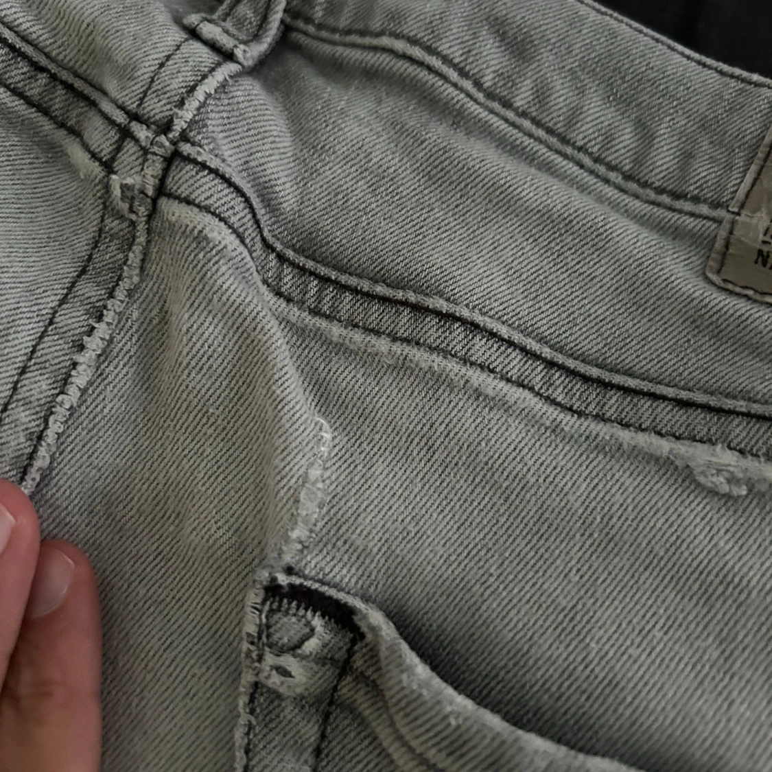 Grå Replay jeans straight fit - 2