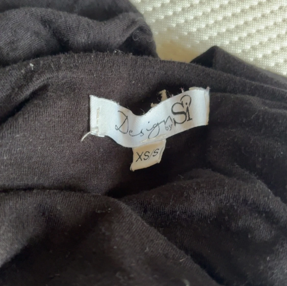 Svart knyt blus  - 2