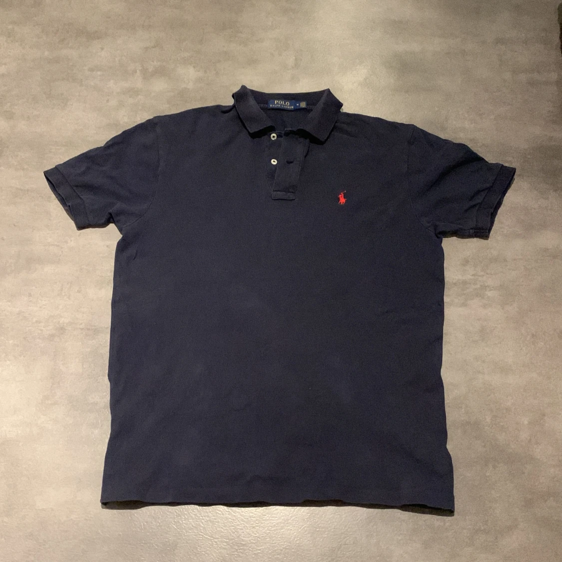 Mörkblå pikétröja från Polo Ralph Lauren - 1