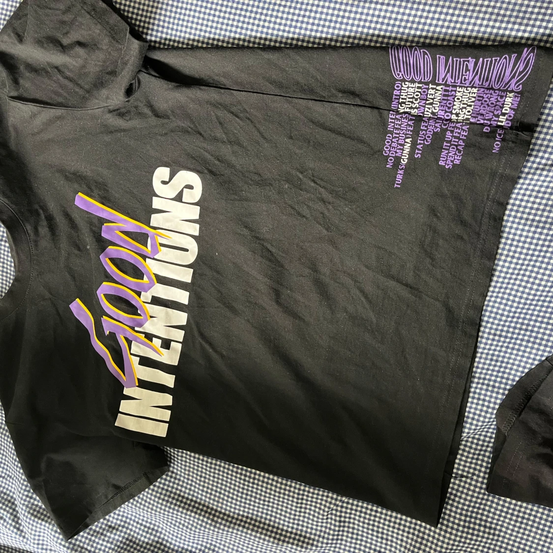 Svart t-shirt från VLONE x Good Intentions - 1