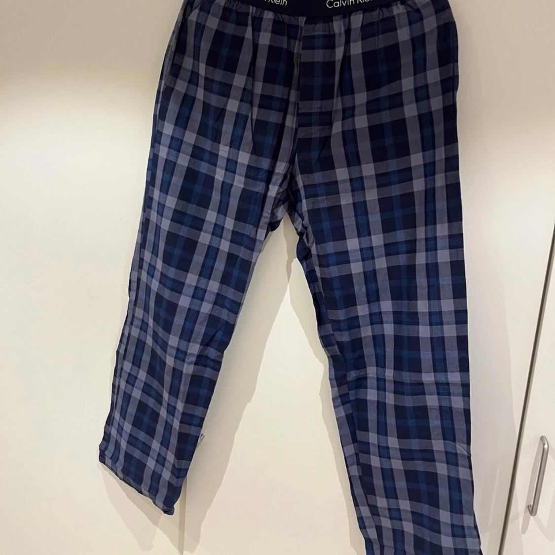 Calvin Klein blåa pyjamasbyxor