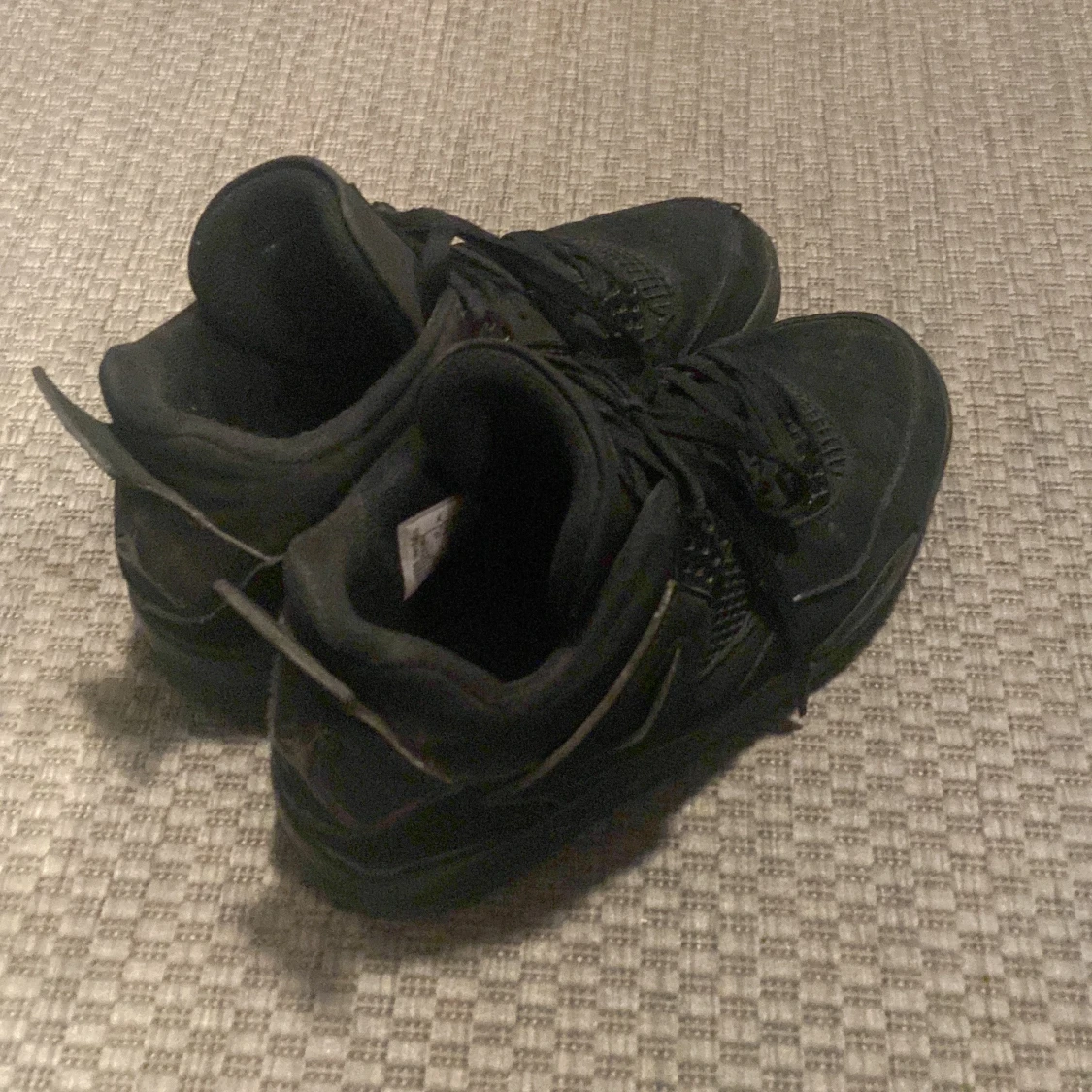 Svarta Nike Air Jordans sneakers - 1