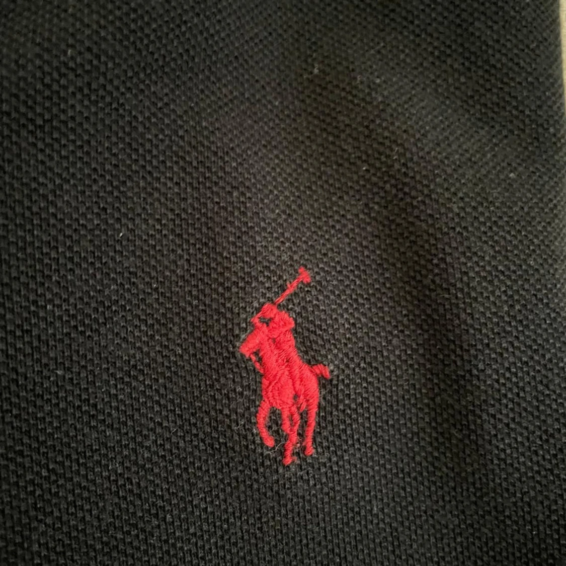 Svart pikétröja från Polo Ralph Lauren - 4