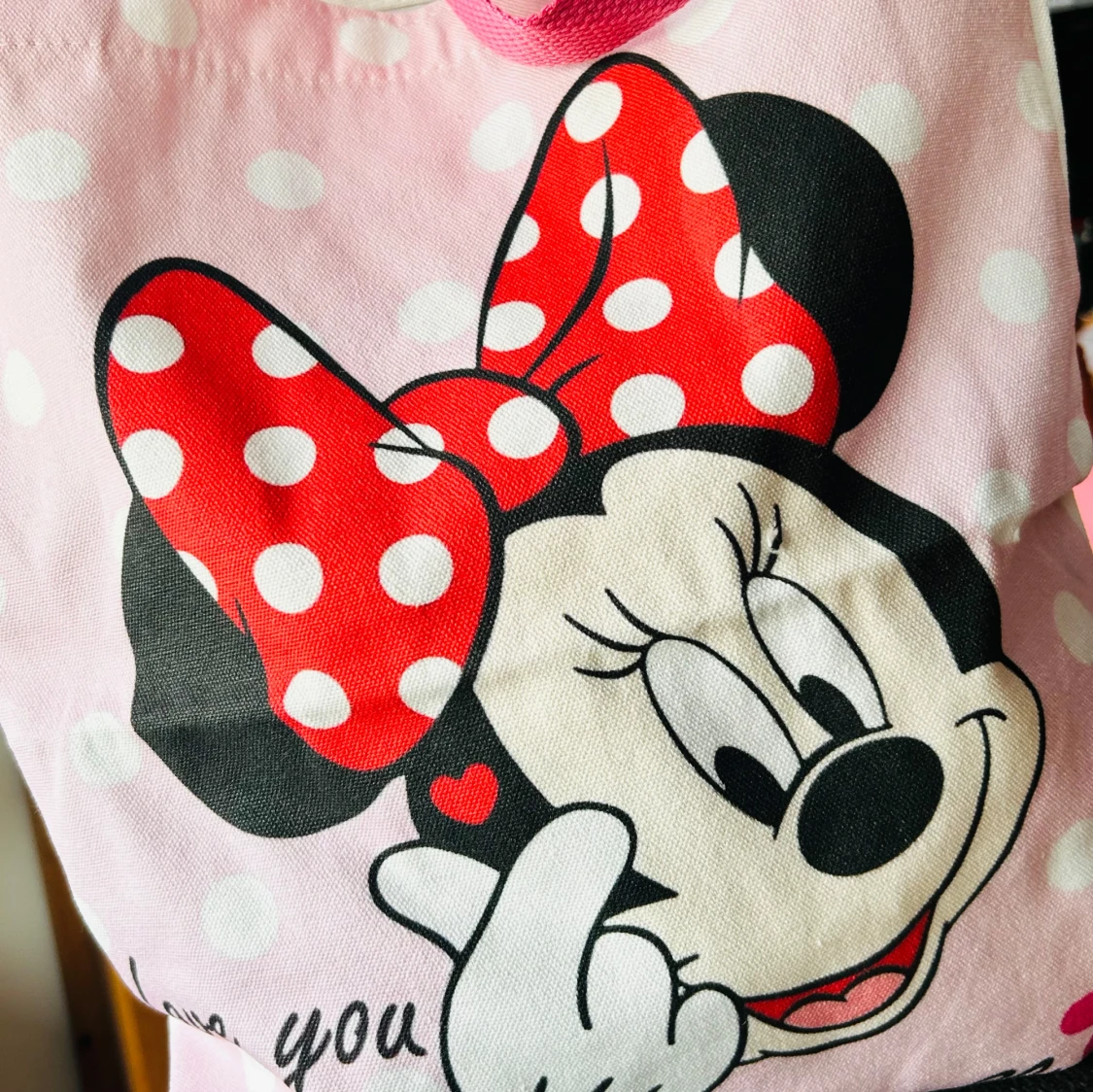 Söt tote-bag med Minnie Mouse-tryck! - 1
