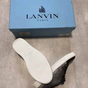 Captoe lanvin skor med 3 dustbags! - Ett par sköna lanvins. Nypris 4000-5000kr,  size 8/42-43. 3 dustbags och låda plus ett par extra skosnören 9/10 stick mer frågor skriv i dm! fraktar inom 24h!