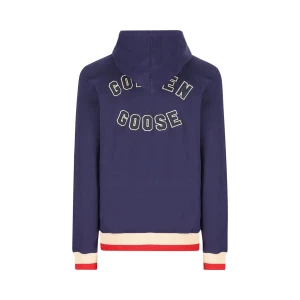 Hoodie från Golden Goose - Blå Golden Goose Hoodie. Väldigt unik. Stilren. Använd fåtal gånger. Storlek M, men passar S. Hör av er för fler bilder och vid frågor. 