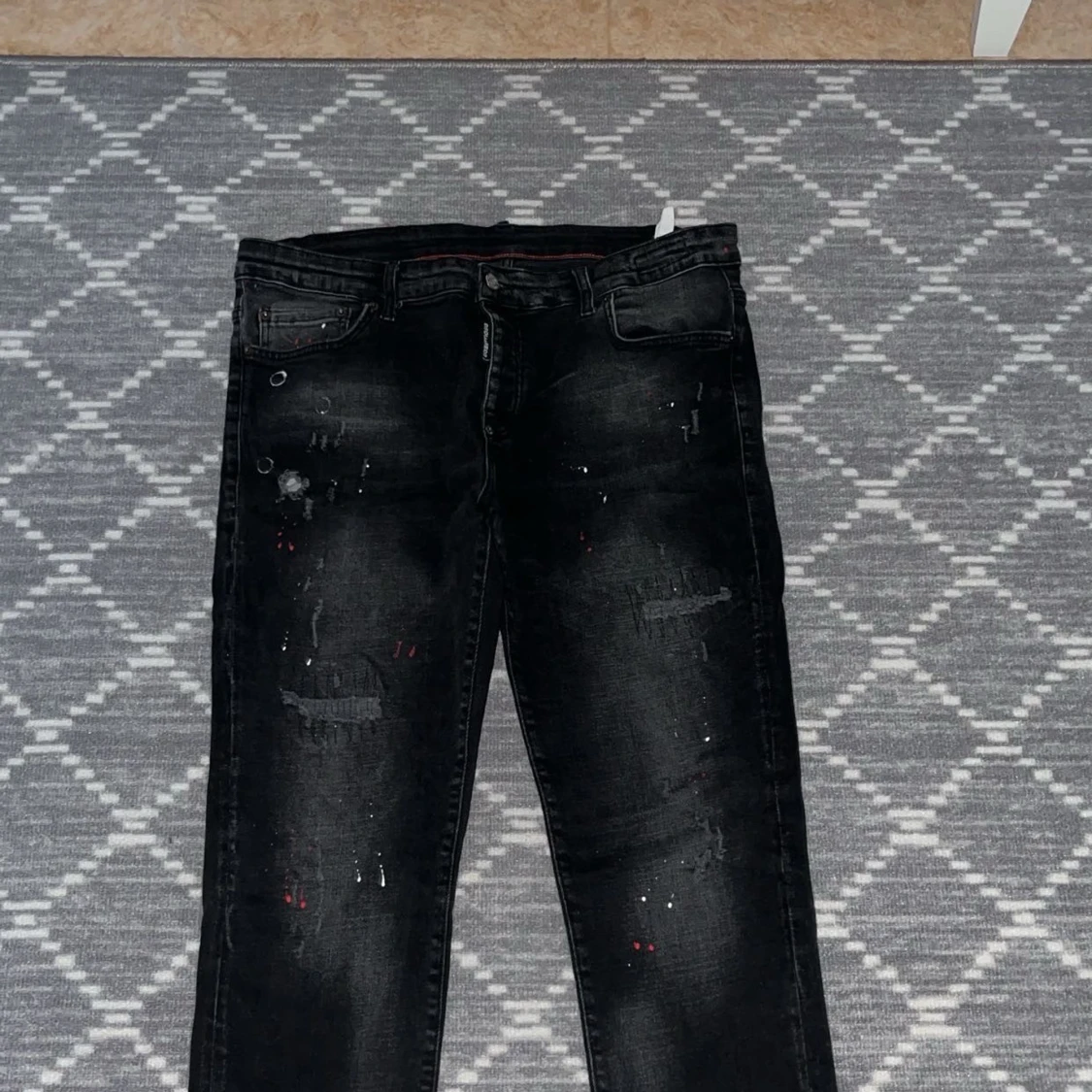 Svarta  Dsquared2 byxor  - 3