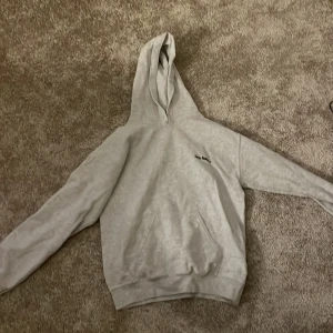 Grå hoodie från Iets Frans - Säljer en stilren grå hoodie från Iets Frans. Den har en klassisk design med en känguruficka framtill och en bekväm huva. Perfekt för en avslappnad stil.