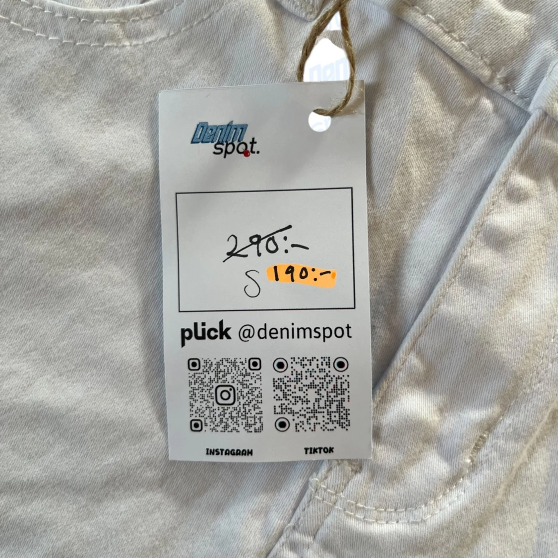 Bebe jeansshorts - 4