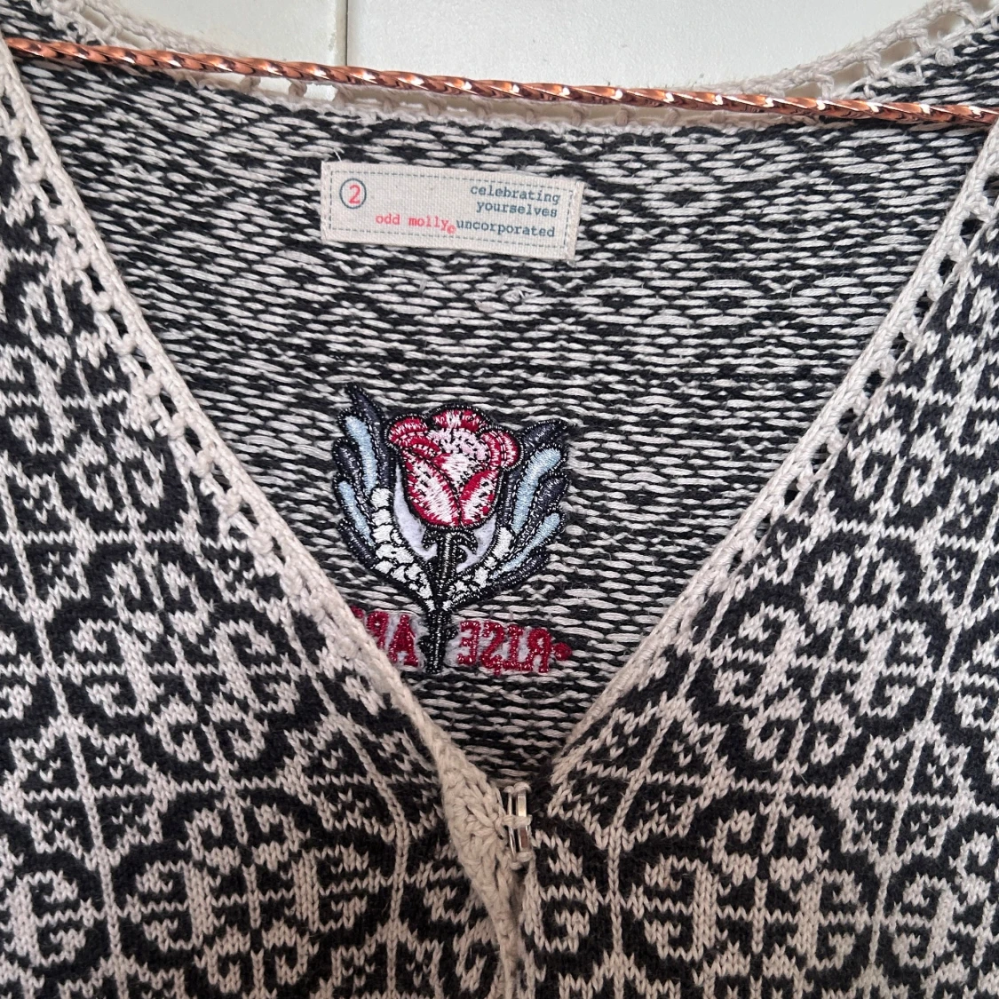 Mönstrad kofta från Odd Molly - 3