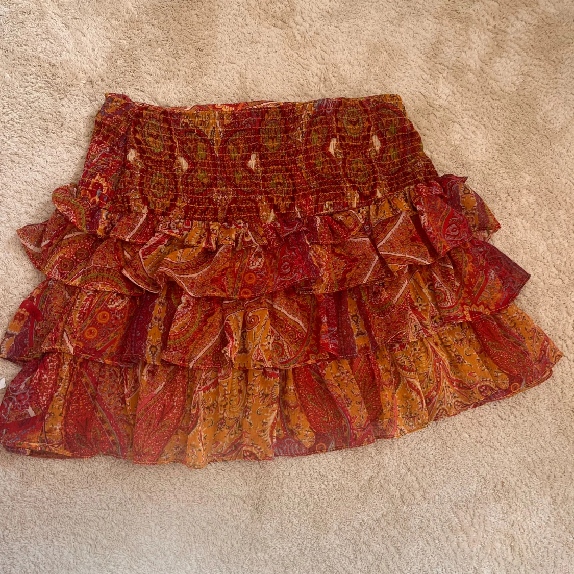 Mönstrad volangkjol Zara  - 1