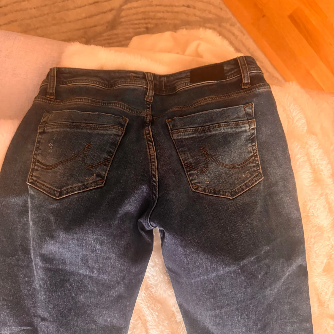 Blå bootcut jeans från LTB - 2