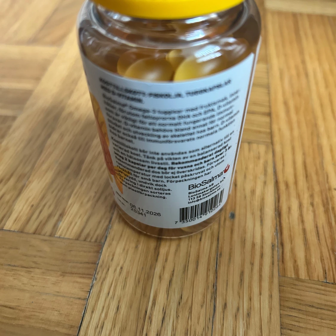 Omega-3 + D vitamin 100 tuggtabletter - 1