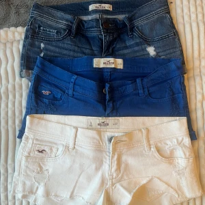 Tre par lågmidja shorts från Hollister - Säljer tre par snygga shorts från Hollister! Allas pris! 