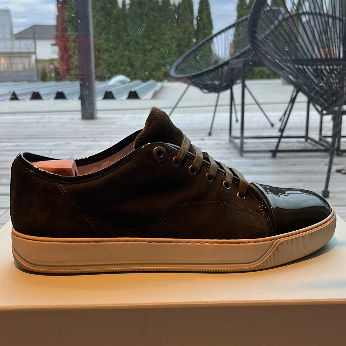 Gröna  sneakers från Lanvin - 1