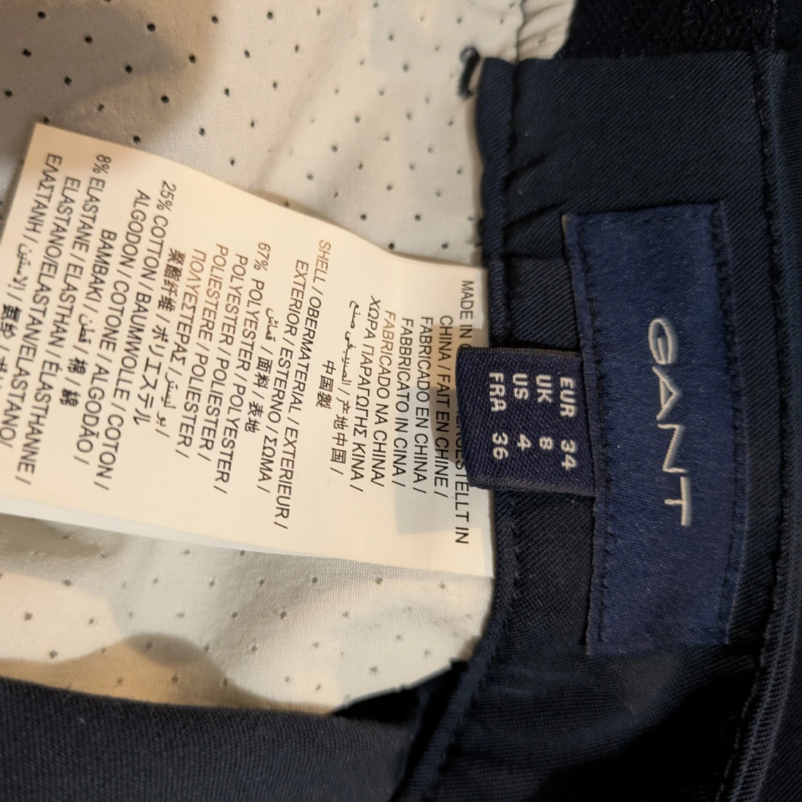 Mörkblå kjol från Gant - 3