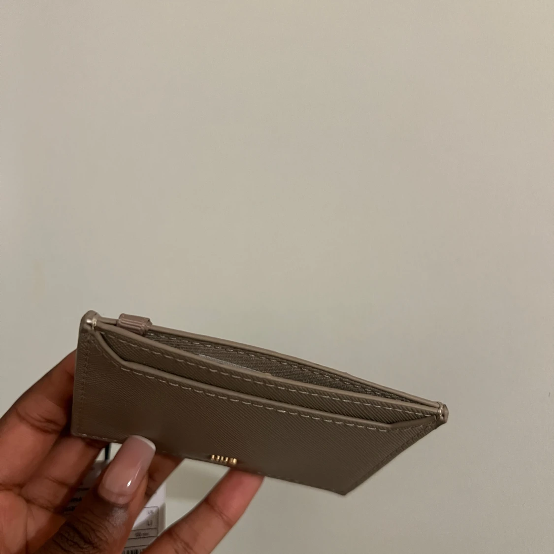 Beige kortfodral  - 2