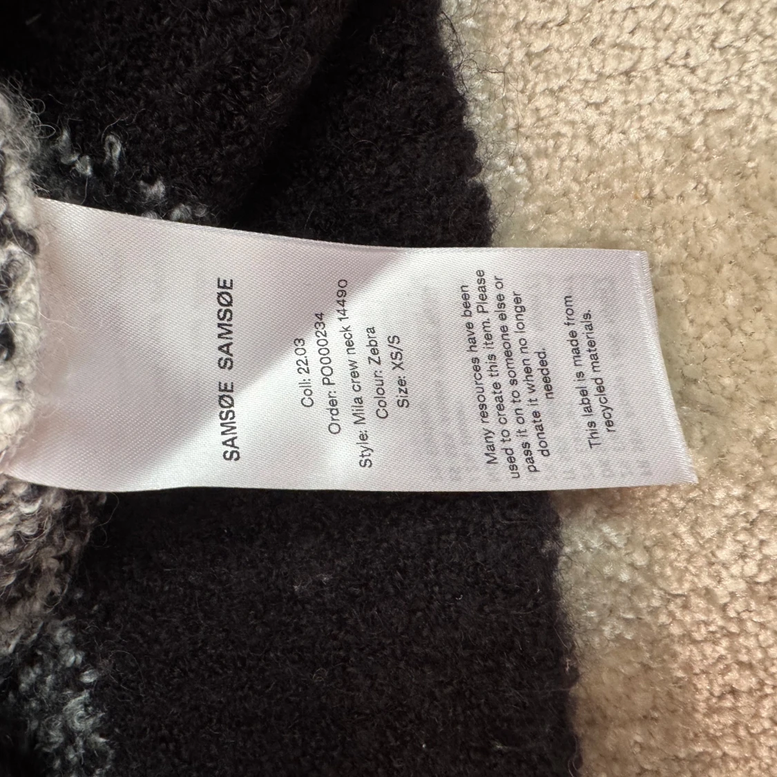 Stickad tröja Samsøe  - 3
