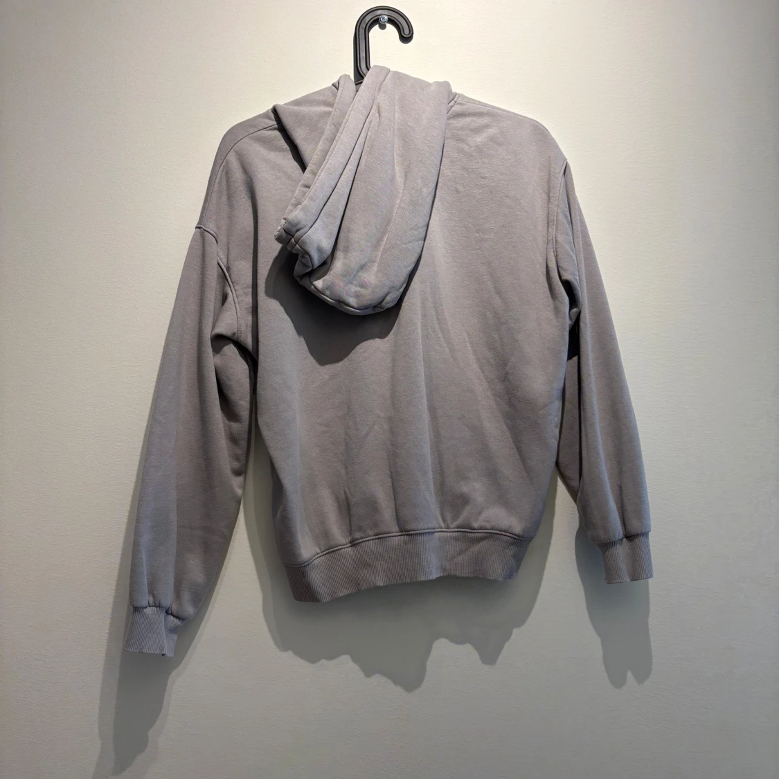 Grå hoodie från H&M med huva XS - 2
