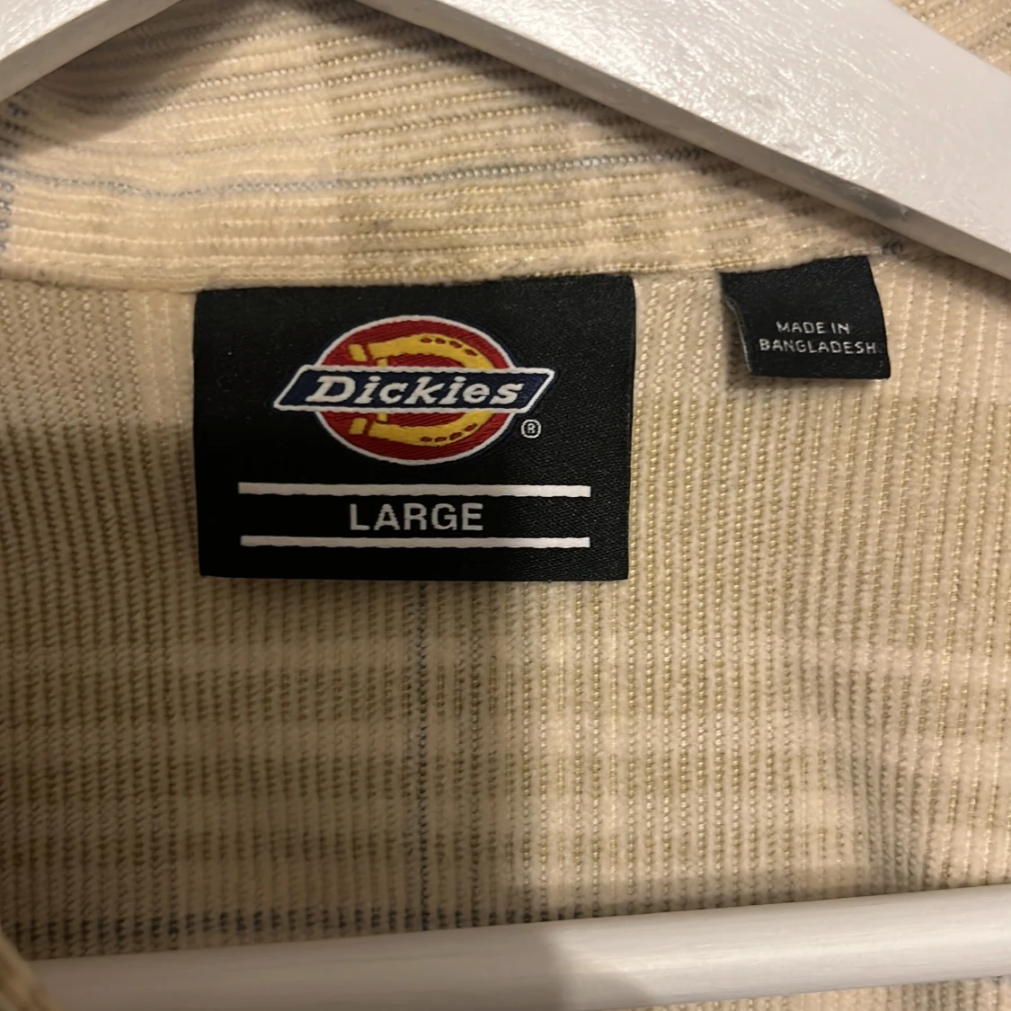 Beige rutig overshirt från Dickies - 3