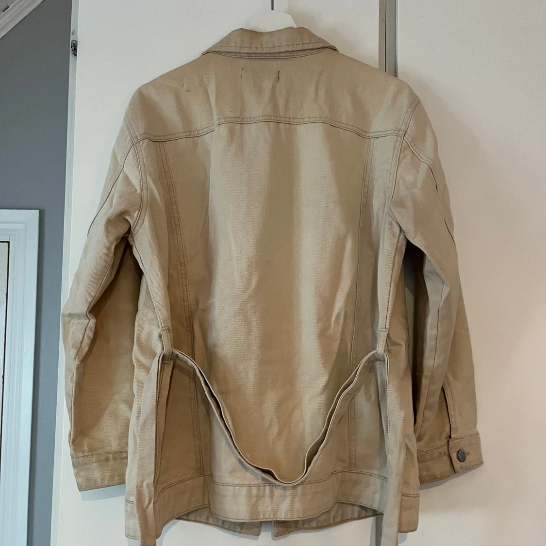 Beige jeansjacka  - 2