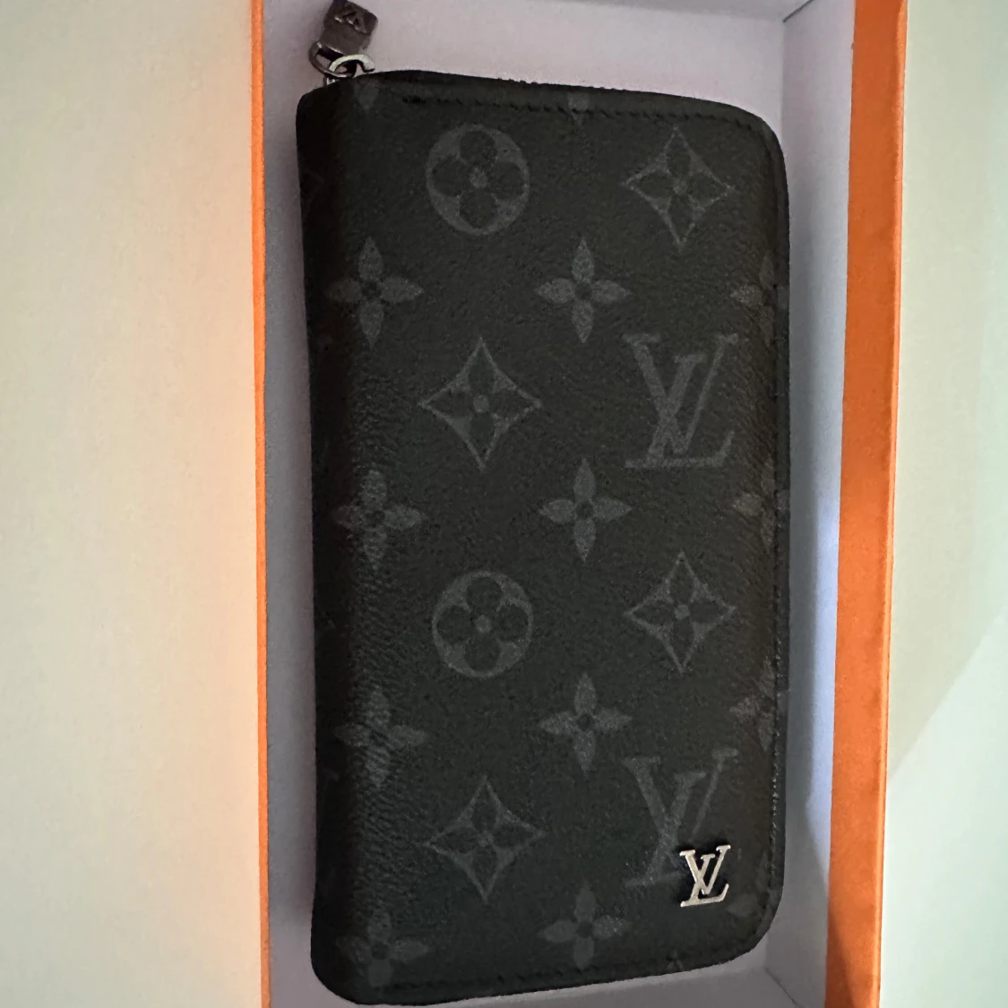 Svart plånbok Monogram - 3