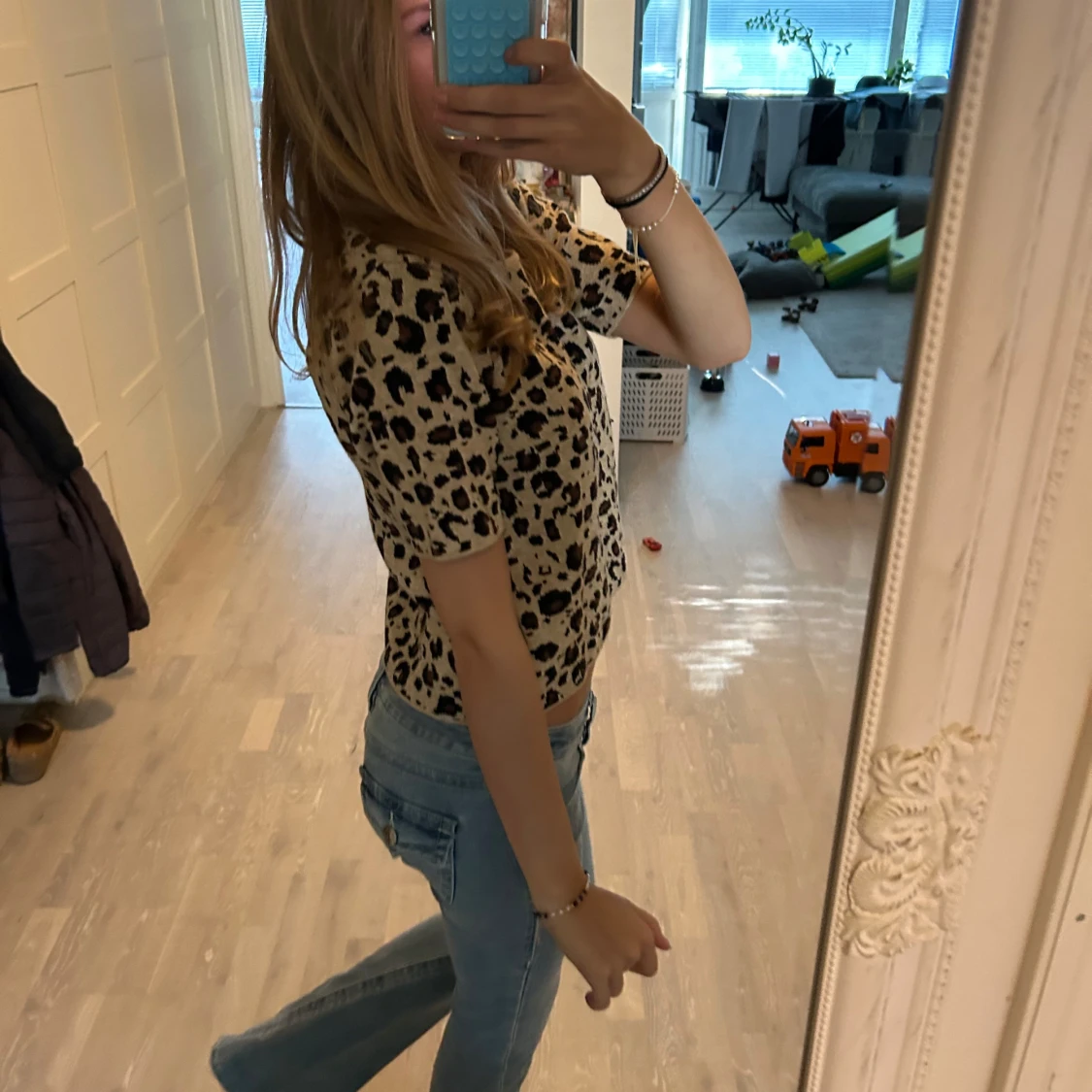 Leopardmönstrad topp från Reserved - 1