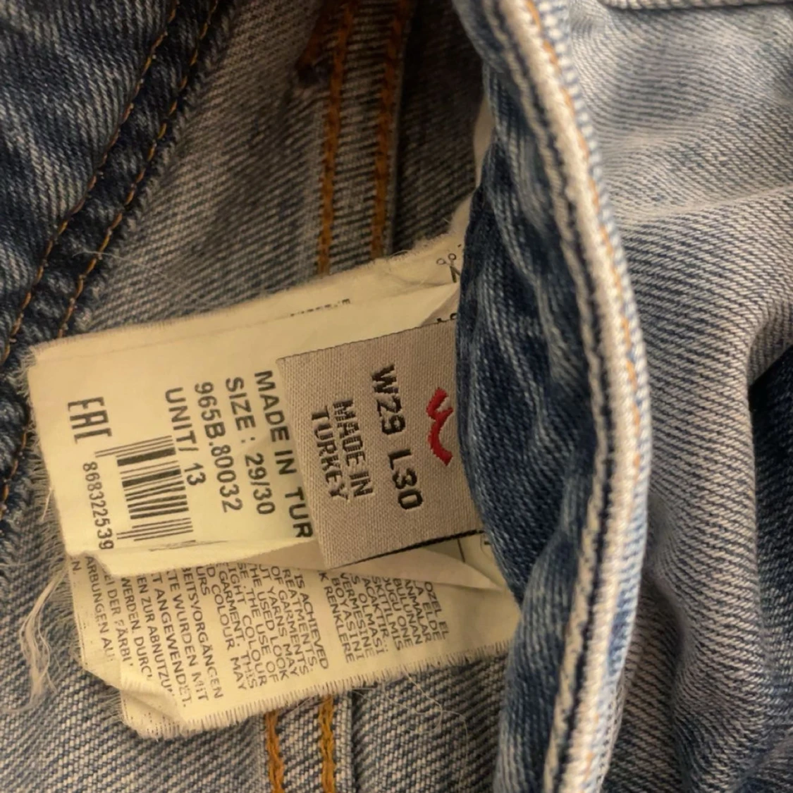 Blå bootcut jeans från ltb - 3