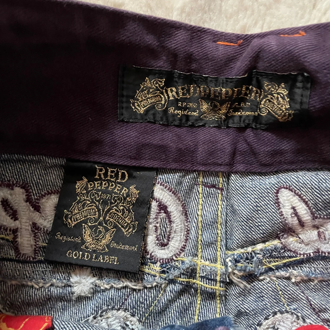 Y2K low rise Red Pepper jeans W25 - 2