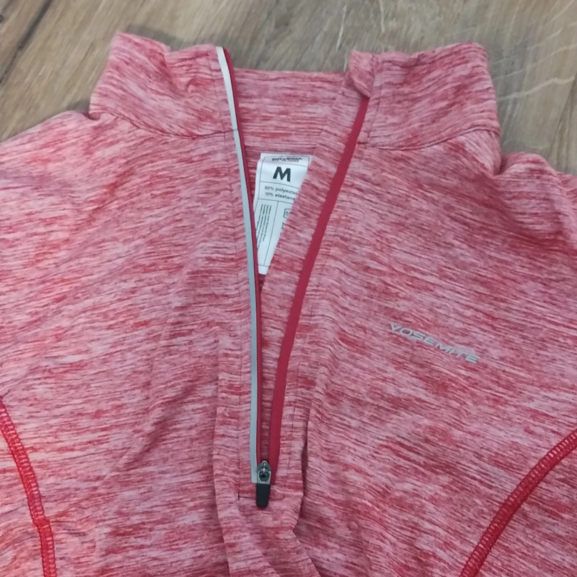 Röd långärmad träningströja Yosemite - 3