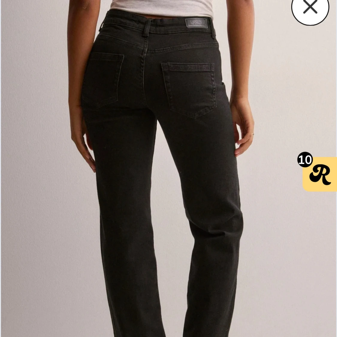 Svarta bootcut jeans från ONLY - 1