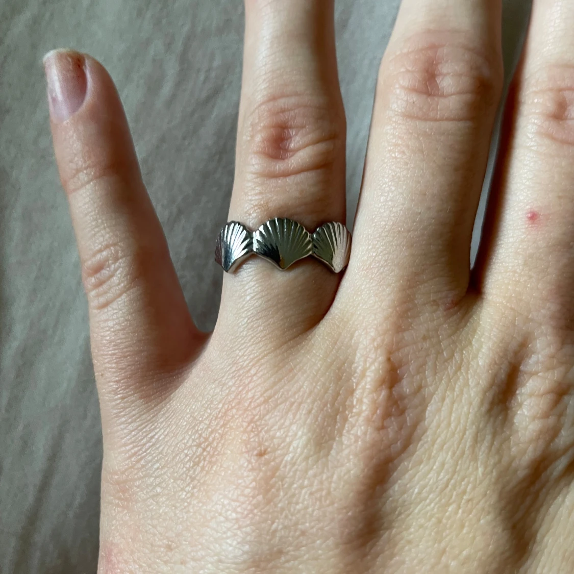 Silvrig snäckring - 2