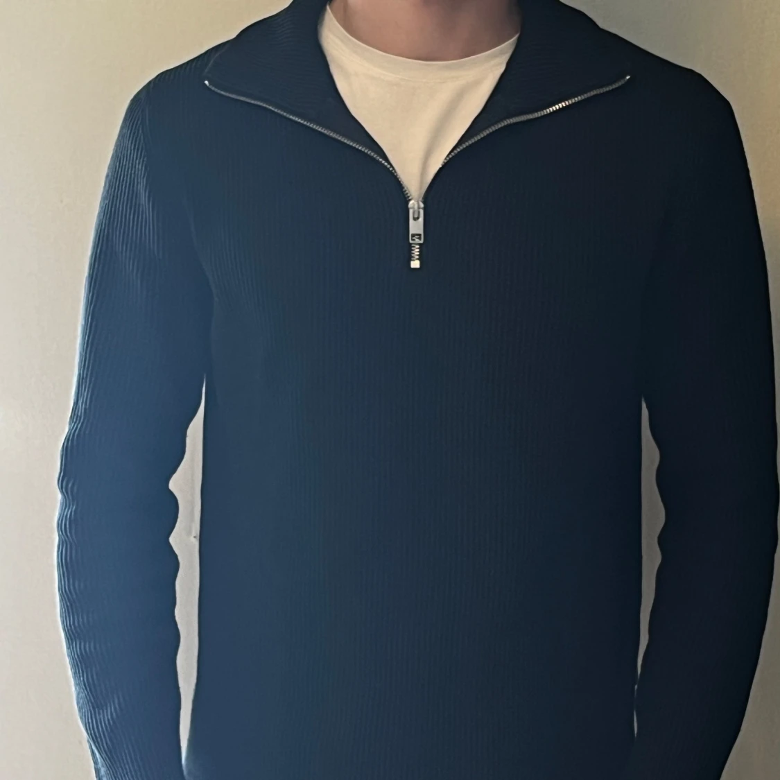 Svart half zip från Jack&jones - 1