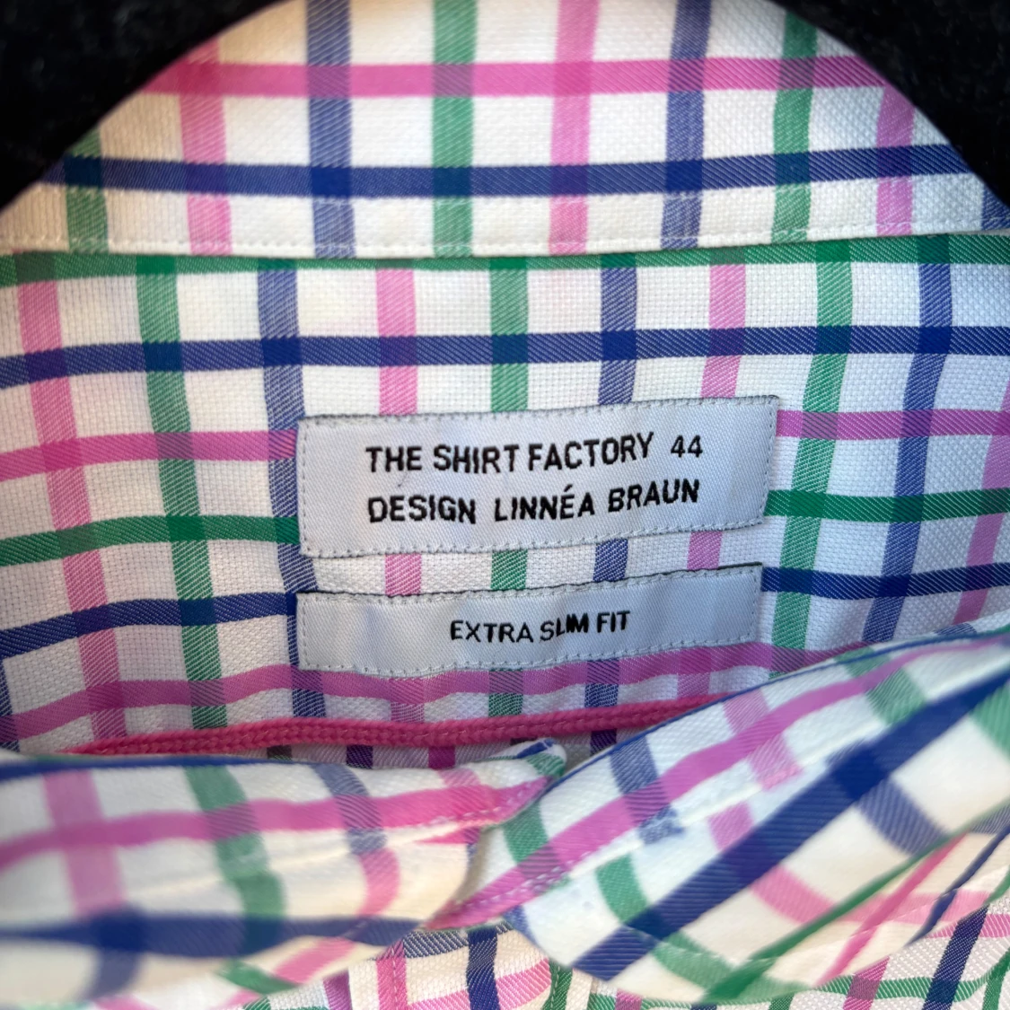 Rutig skjorta från The Shirt Factory - 2