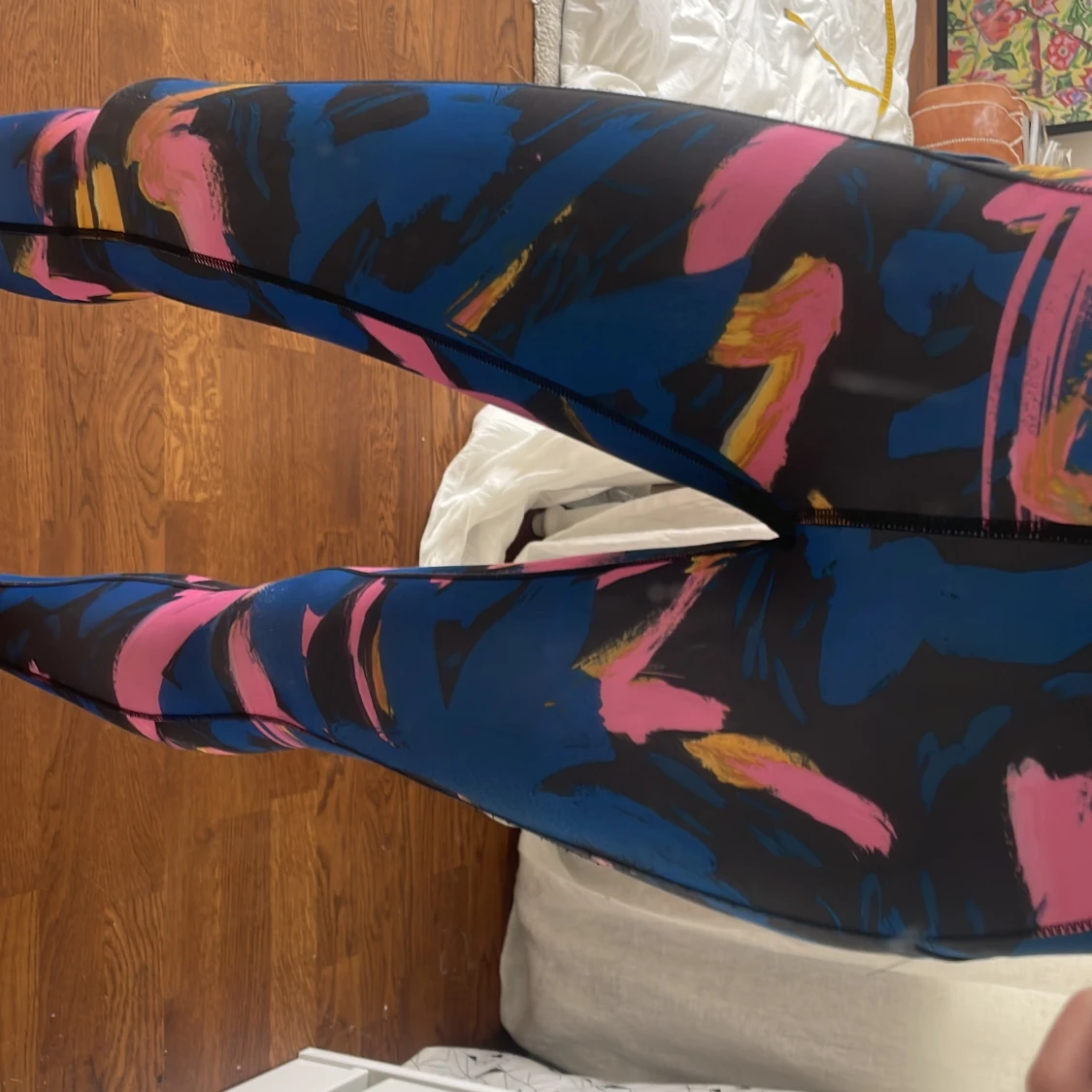 Färgglada leggings från New Balance - 1